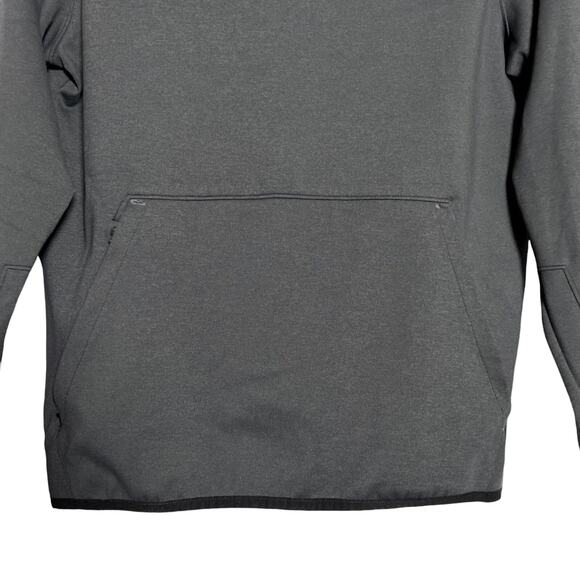 NWOT Rhone x Peloton Nylon Tactel Hoodie  SIZE S Asphalt Gray Zip Pocket NEW - Picture 11 of 12